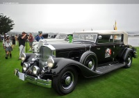 1933 Pierce Arrow Model 1247.  Chassis number 3550032